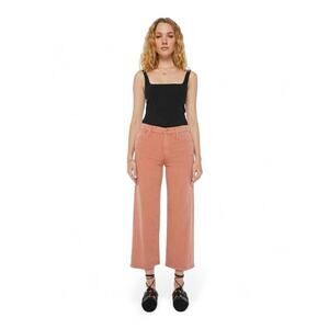 MOTHER The Dodger Ankle Jeans in Mango Pink Peach 1888-1479-MGO 26 US 2 NEW NWT